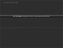 Tablet Screenshot of anreiz-online.de